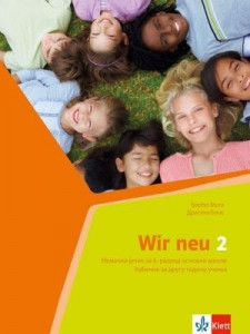 Wir Neu 2, udžbenik za nemački jezik za 6. razred osnovne škole sa CDom