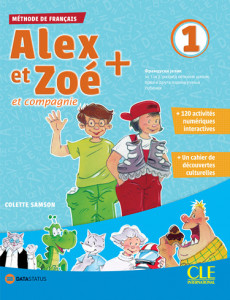 Alex et Zoe 1, udžbenik iz francuskog jezika za 1. i 2. razred osnovne škole