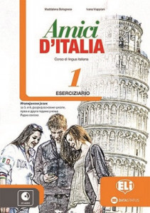 Amici d'Italia 1, radna sveska iz italijanskog jezika za 5. i 6. razred osnovne škole