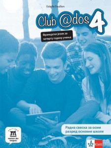 Club @dos 4, radna sveska za francuski jezik za 8. razred osnovne škole sa CDom