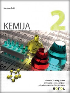 Hemija 2, udžbenik za drugi razred gimnazije prirodno- matematičkog smera na hrvatskom jeziku