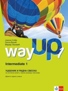 Engleski jezik Way Up 1 Intermediate 1, udžbenik i radna sveska za 1. razred gimnazije (deveta godina učenja) + CD