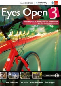 Eyes Open 3, udžbenik za engleski jezik za 7. razred osnovne škole sa 3 CDa
