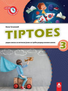 Tiptoes 3, radna sveska iz engleskog jezika za 3. razred osnovne škole