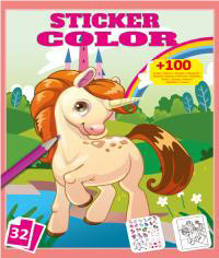 CARTE COLORAT 32+STICKER