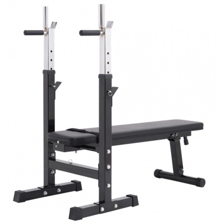 HOMCOM A91-008- Banca antrenament pliabila pentru sala de forta sau Home Gym