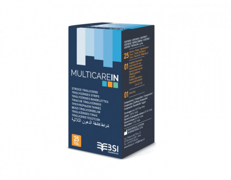 MULTICARE IN -Teste trigliceride 25teste/cutie