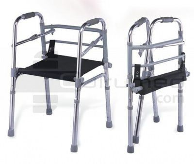 QMED 183-961L - Cadru de mers din aluminiu