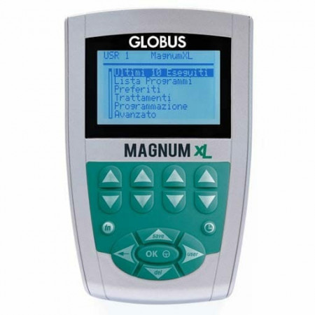 GLOBUS MAGNUM XL- Aparat de magnetoterapie, 280gauss, cu 2 canale independente si 26 de programe