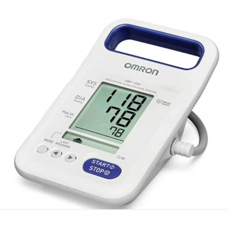 OMRON HBP-1320- Tensiometru profesional portabil, cu acumulator, validat clinic, mansete cu furtun lung M + L incluse