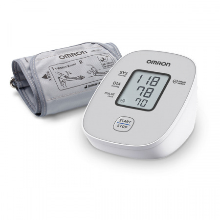 OMRON M2 BASIC (HEM-7121J-E model 2020) - tensiometru digital, automat, de brat, INTELLISENSE, oscilometric
