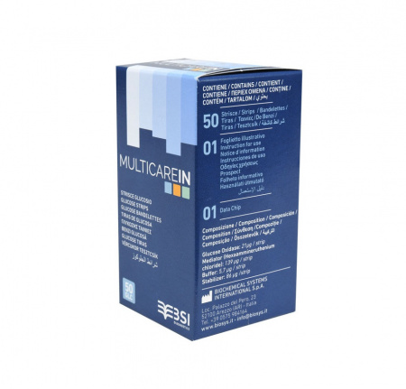 MULTICARE IN - Teste glicemie 50teste/cutie