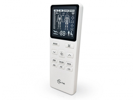 QMED 276-LT3062B - Electroestimulator profesional TENS / EMS, 2 canale, 18 programe