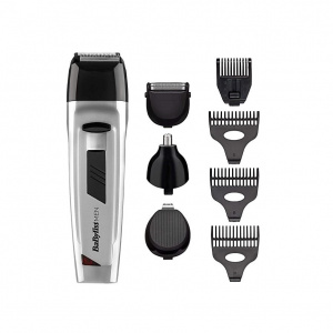 RESIGILAT- BabyLiss 7056NU- Aparat de tuns/ras/frezat 8in1, reincarcabil, capete lavabile, reglabil 0.5-15mm