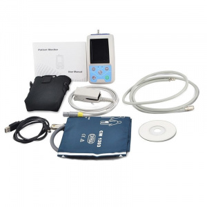 CONTEC PM50 - monitor pacient, dispozitiv medical ce masoara si monitorizeaza tensiunea arteriala si nivel SpO2