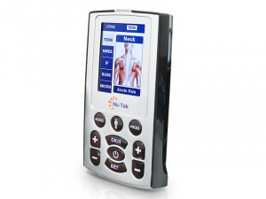 NU-TEK LT7102 - Electroestimulator profesional TENS / EMS, 2 canale, 5in1