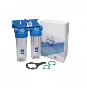 AQUAFILTER FHPRCLx-B-TWIN- Sistem de filtrare duplex AQUAFILTER 10"