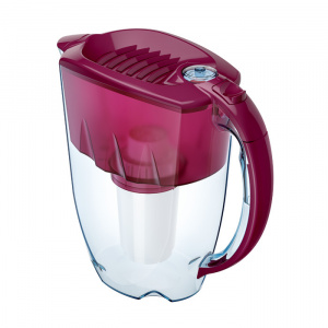 AQUAPHOR PRESTIGE A5H - Cană filtrantă, cu 2 x cartuse anticalcar A5H incluse