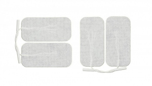 QMED PG474- pad-uri cu gel autoadezive, cu fir, pt aparate TENS/EMS, 10x5cm