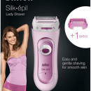 BRAUN LS5100 SILKEPIL - Aparat de epilat pentru femei