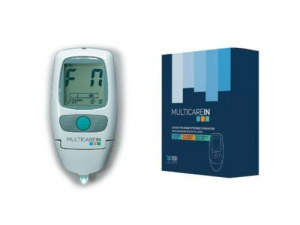 MULTICARE-IN model 2020 - aparat pentru masurarea glicemiei, colesterolului si trigliceridelor