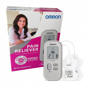 OMRON E3 (serie 2020) - Aparat de electro-stimulare TENS, 9 programe, 15 trepte de intensitate