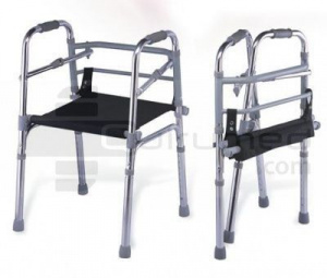 QMED 183-961L - Cadru de mers din aluminiu