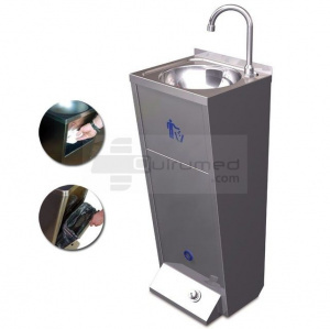 QMED 815-061426 - Chiuveta cu picior integrat cu buton
