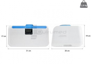 QMED 927-CE-7200A- Aparat de curățare cu ultrasunete, încălzit, 2.5 L