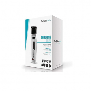 RESIGILAT- BabyLiss 7056NU- Aparat de tuns/ras/frezat 8in1, reincarcabil, capete lavabile, reglabil 0.5-15mm