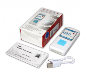 CONTEC PM10- Electrocardiograf ECG portabil, cu acumulator, conectare USB si BT