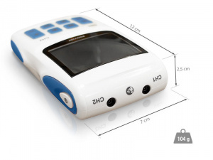 QMED 1179-RC1 - Electro-stimulator TENS, EMS si masaj cu 32 de programe