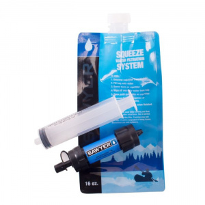 SET PROMOTIONAL - SAWYER MINI FILTER filtru pt apa potabila + 3pungi compatibile de 1litru