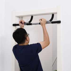 HOMCOM A91-103- Bara pentru ridicat, antrenament diverse exercitii, manere captusite