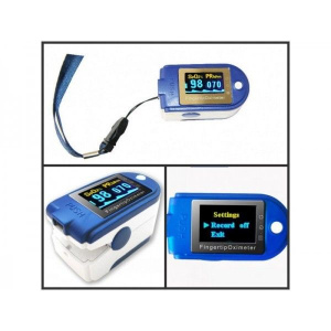 CONTEC CMS-50D+ Puls-oximetru profesional, cu pletismograma, USB, alarmare, ecran OLED, puls 30-250bpm, SpO2 0-100%