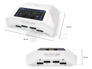 QMED 430-MK300 - Echipament profesional de presoterapie tactila cu 4 iesiri si 2 canale
