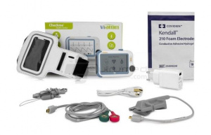 CHECKME PRO - Monitor multifunctional portabil cu eran tactil: ECG, SpO2, puls, pedometru, termometru
