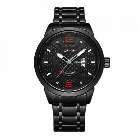 Ceas WEIDE, Quartz, Clasic, Negru, Curea Metalica, SE0703B-1C