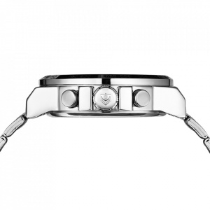 Ceas WEIDE, Quartz, Casual Sport, Negru, Curea Metalica, WH6102-1C