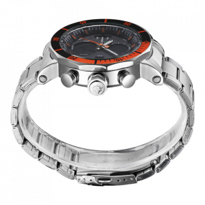 Ceas WEIDE, Quartz, Casual Sport, Orange, Curea Metalica, WH5203-6C