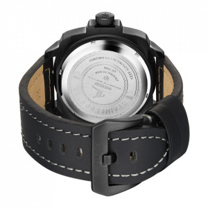 Ceas WEIDE, Quartz, Casual Sport, Orange, Curea Piele, UV1510B-5C