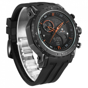 Ceas WEIDE, Quartz, Casual Sport, Orange, Curea Silicon, WH6903-5C