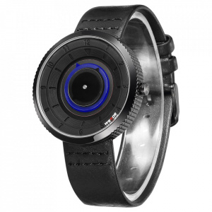 Ceas WEIDE, Quartz, Fashion, Albastru, Curea Piele, WD006B-3C