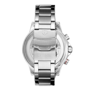 Ceas WEIDE, Quartz, Casual Sport, Alb, Curea Metalica, WH6908-2C