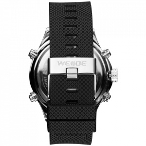 Ceas WEIDE, Quartz, Casual Sport, Alb, Curea Silicon, WH6306-4C