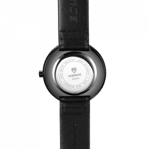 Ceas WEIDE, Quartz, Fashion, Rosu, Curea Piele, WD006B-1C