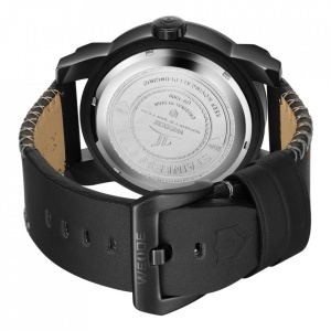 Ceas WEIDE, Quartz, Casual Sport, Albastru, Curea Piele, UV1509B-4C