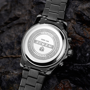 Ceas WEIDE, Quartz, Casual Sport, Auriu, Curea Metalica, WH8502B-4C