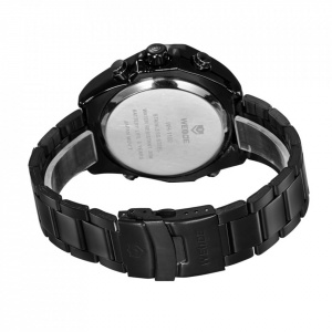 Ceas WEIDE, Quartz, Fashion, Galben, Curea Metalica, WH1102B-3C