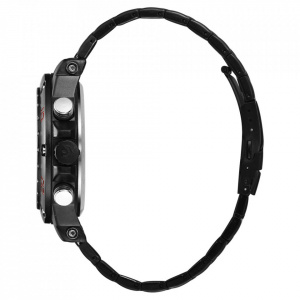 Ceas WEIDE, Quartz, Casual Sport, Rosu, Curea Metalica, WH6910B-2C